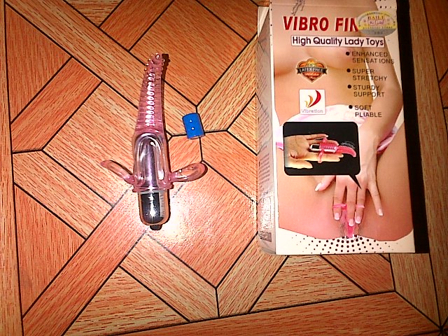 Sextoys Vibrator Dua Jari Vibro Finger